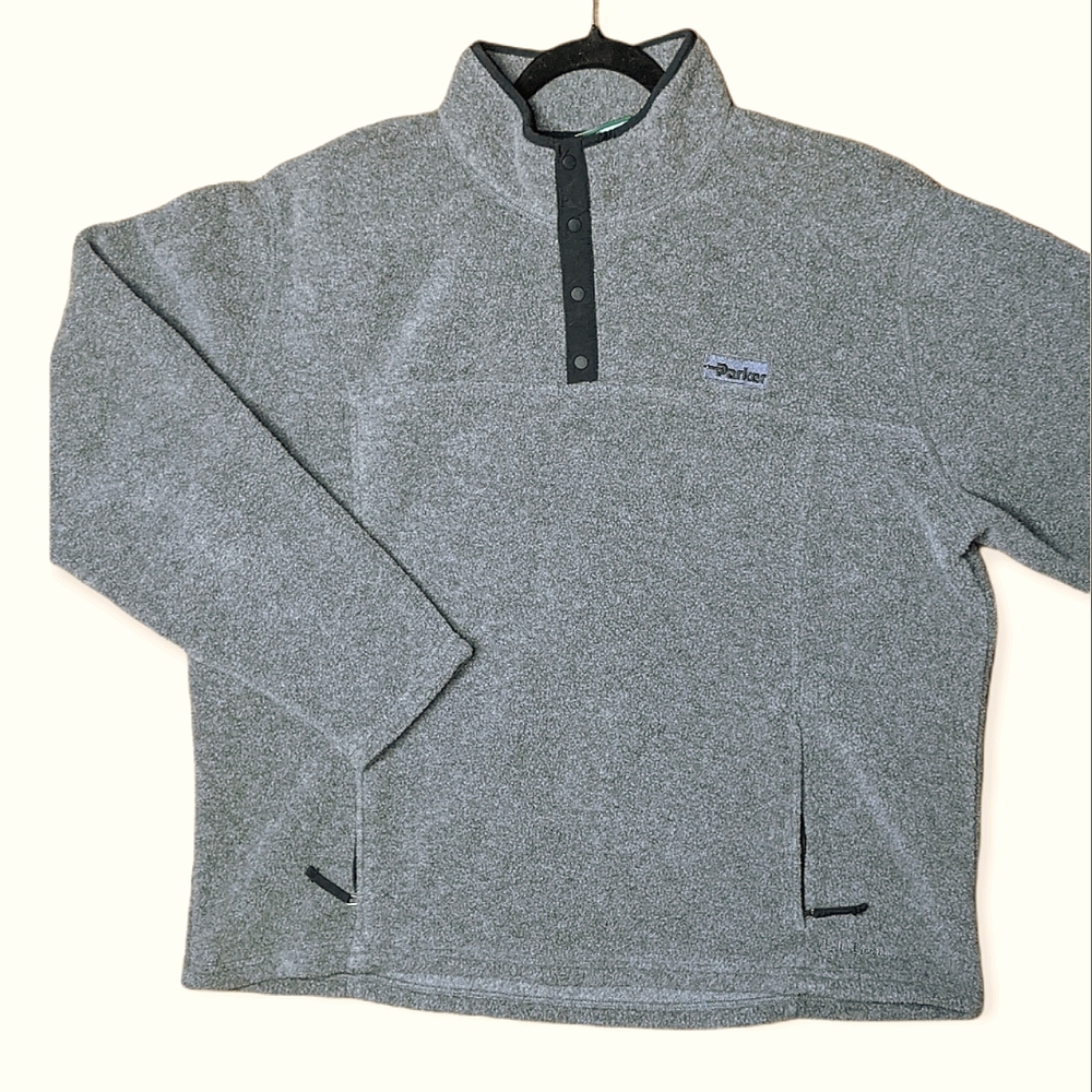 LL Bean Fleece Pullover Sweater Size XL